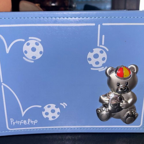Princelino photo album new with metal decorative teddy bear