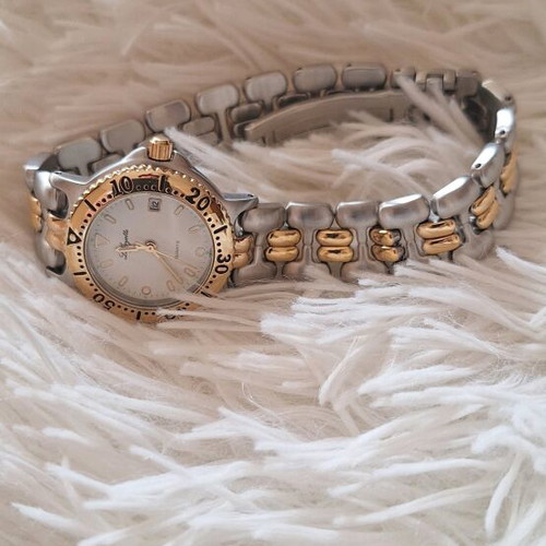 Lafayette Swiss Women's Watch Two-Tone Stainless Steel Waterproof New