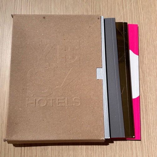 YES Hotels coffee table books like new