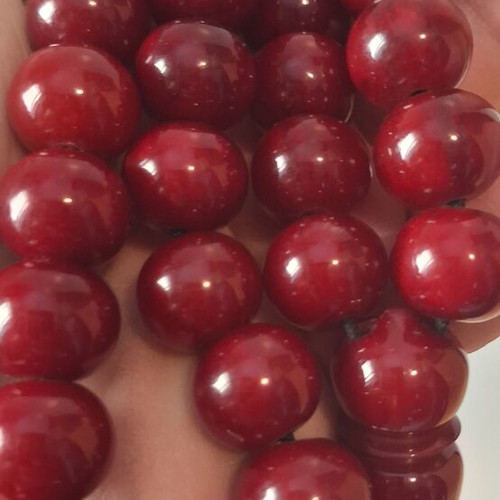 Bakelite burgundy mastic komboloi, 80g