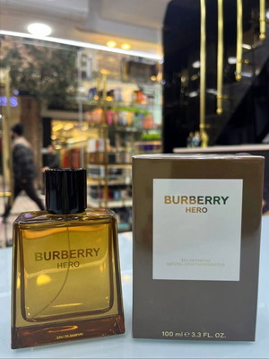 Burberry Hero EDP new, 100 ml men's perfume with cedar and incense