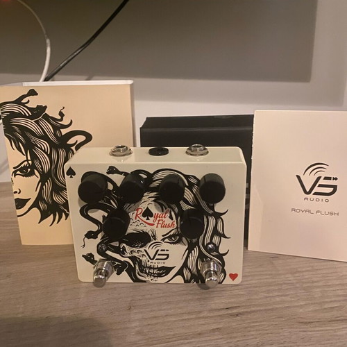 VS Audio Royal Flush Dual Channel Overdrivelineslide pedal new