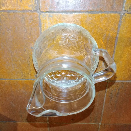Glass jug used with made in Italy design