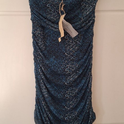 SoulMade dress new with tag, size M/L, black and blue