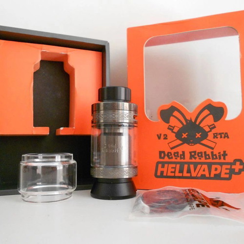 Voopoo Drag 3 177W Grey and Hellvape Dead Rabbit V2 RTA Gun Metal