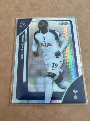 Randal Kolo Muani 2025-26 Topps Chrome Premier League Refractor Card #172 new