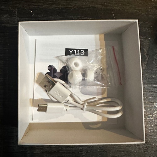 Y113 TWS Mini Wireless Earbuds new with charging case