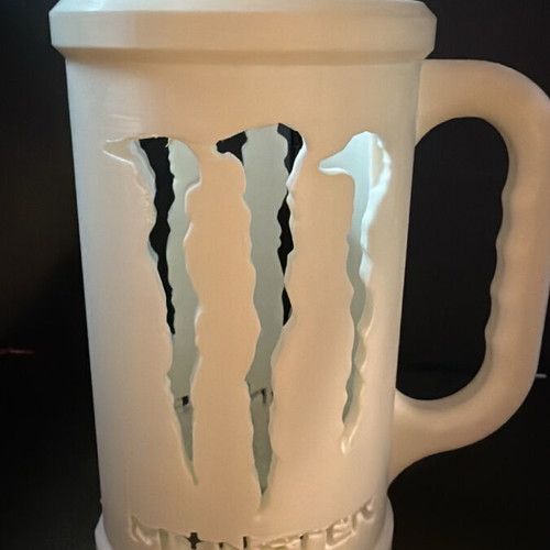 Monster 3D printed cup new