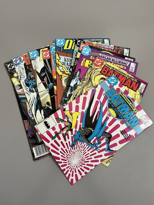 Batman & Detective Comics lot used, English