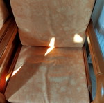 Armchairs used, solid wood set