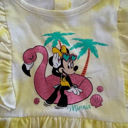 Disney Baby dress with Minnie print size 6 months new