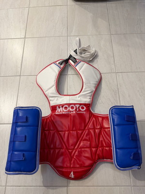 Tae Kwon Do Chest Protector Number 4 Like New