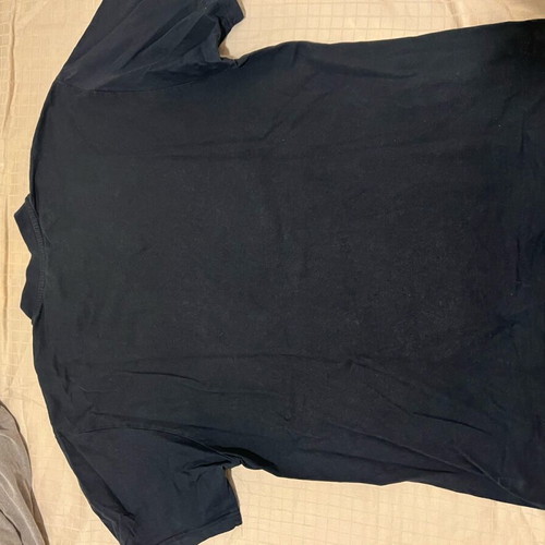 T-shirt tee vintage logo w.v size XXL used, black, V-neck