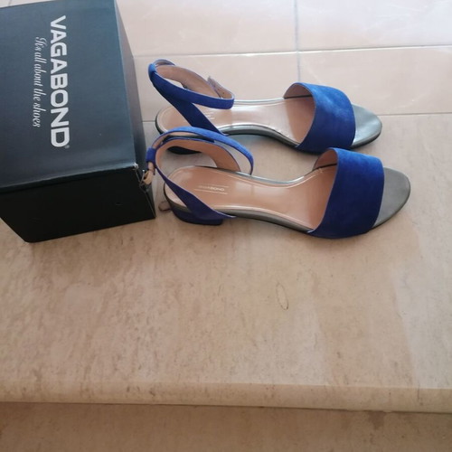 Vegabond leather sandals like new, size 41, blue turquoise