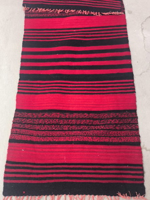 Handmade runner rug like new 4.60 x 0.80 m