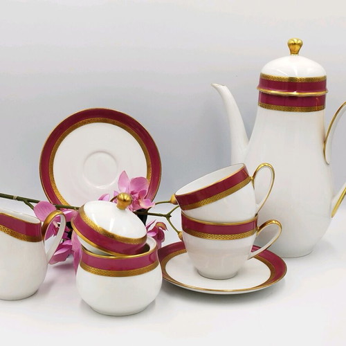 Hutschenreuther Olivia 63 bone china serving set used