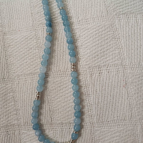Two long necklaces new, blue
