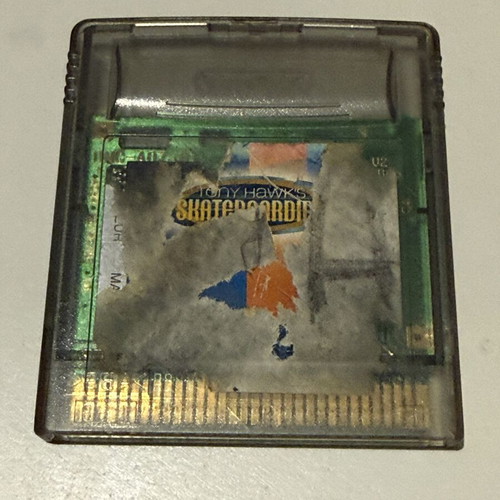 Tony Hawk’s Skateboarding Game Boy Color cartridge used