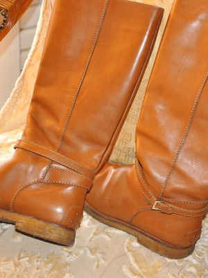 Tod's boots used, brown, size 40