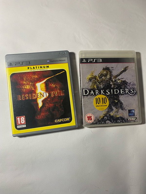 Πακέτο παιχνίδια PS3 μεταχειρισμένα Resident Evil και Darksiders