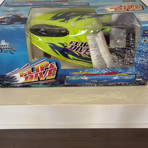 Nikko Remote Control Boat like new, vintage, waterproof