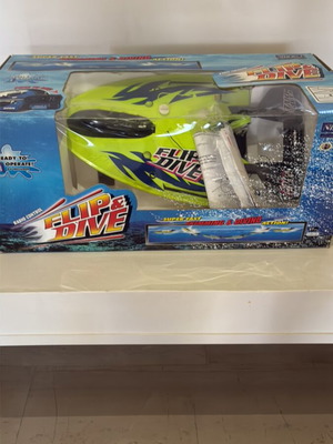Nikko Remote Control Boat like new, vintage, waterproof