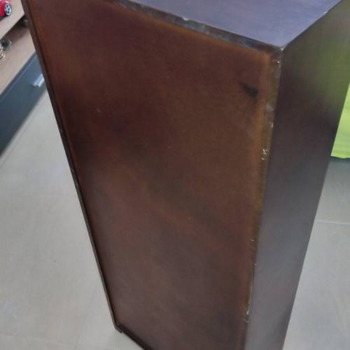 Wooden vintage CD cabinet like new, 84×18×34 cm
