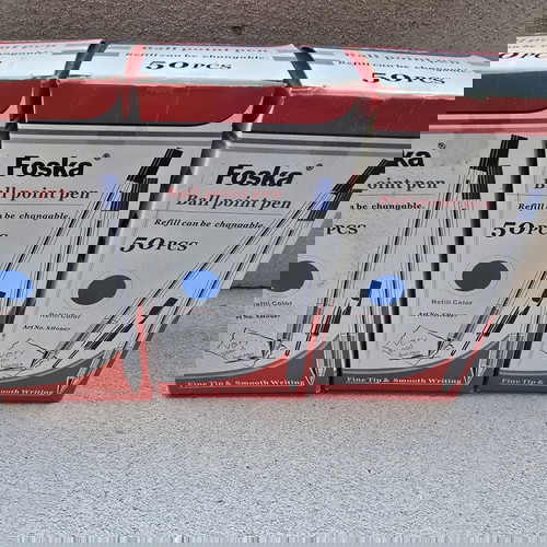 3 κουτιά στυλό μπλε