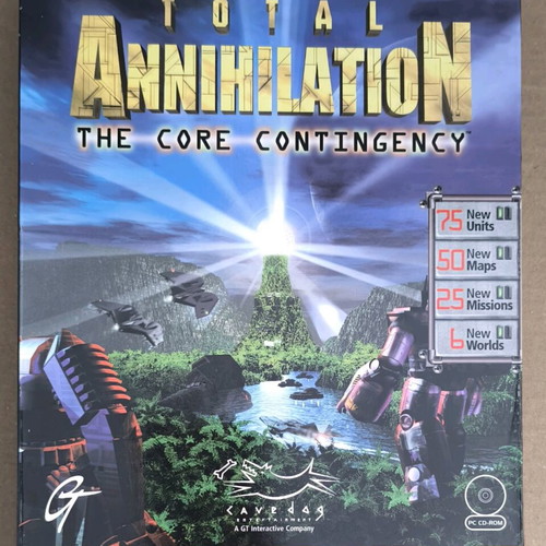 Total Annihilation The Core Contingency Expansion Disc for PC like new