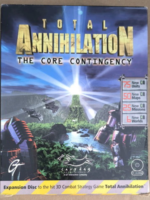 Total Annihilation The Core Contingency Expansion Disc for PC like new