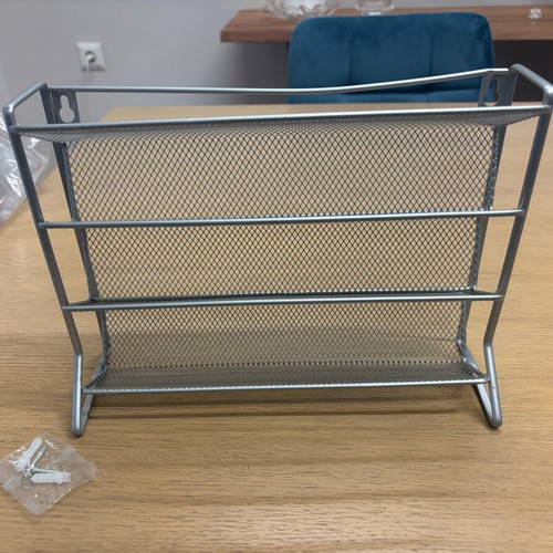 Spice jar holder new, dimensions 22x30 cm, three shelves