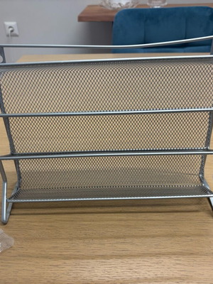 Spice jar holder new, dimensions 22x30 cm, three shelves