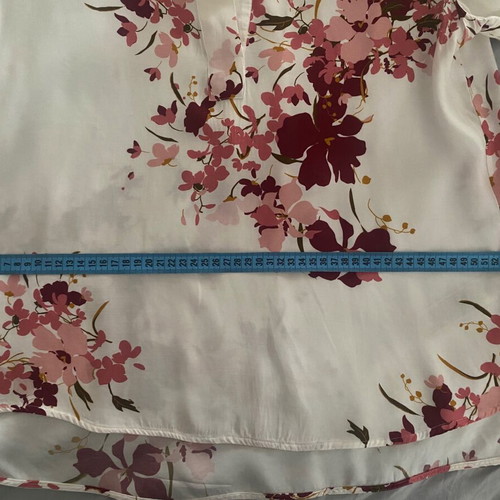 Massimo Dutti shirt like new, size 40, white and pink