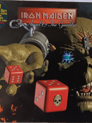 Iron Maiden The Angel and the Gambler CD single μεταχειρισμένο, 1998 metal