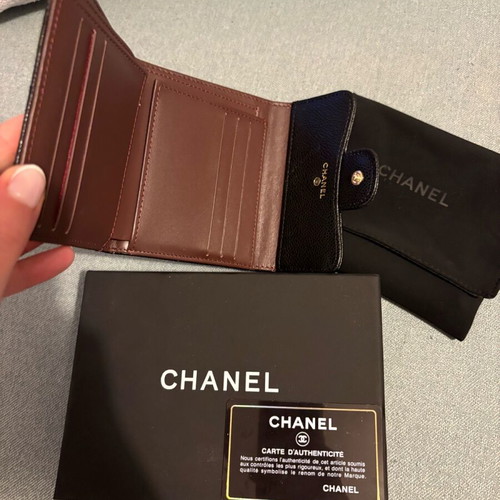 Chanel wallet black new