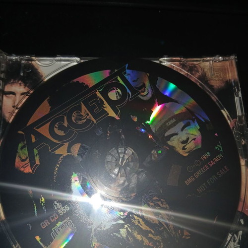 Accept Breakers On Stage CD used, metal