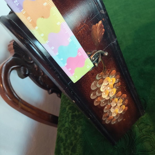 Wooden wine bottle case used