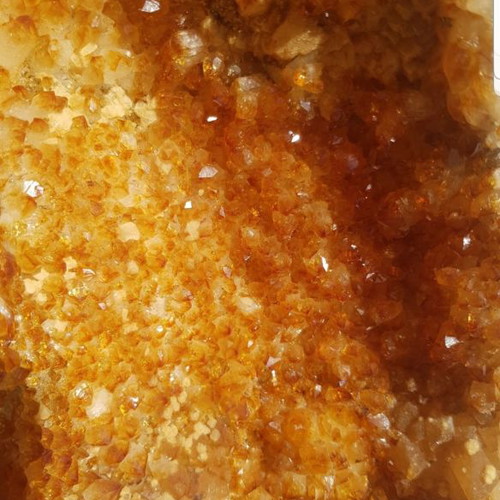 Citrine geode used