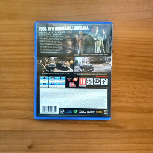 Mafia III PS4 game used, Greek edition