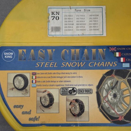 Car chains like new