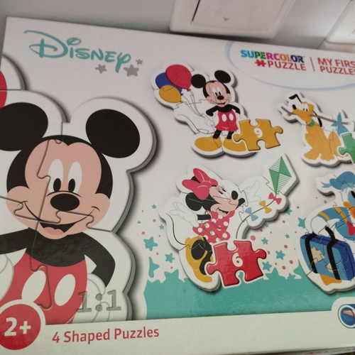 Disney baby puzzle used with characters