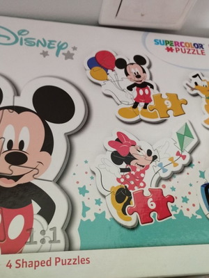 Disney baby puzzle used with characters