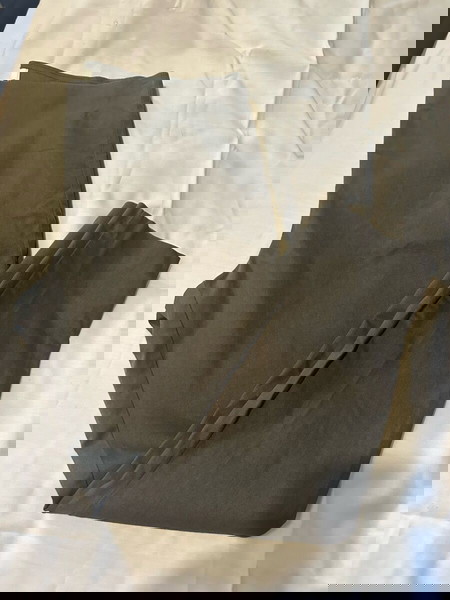 Army green H&M trousers