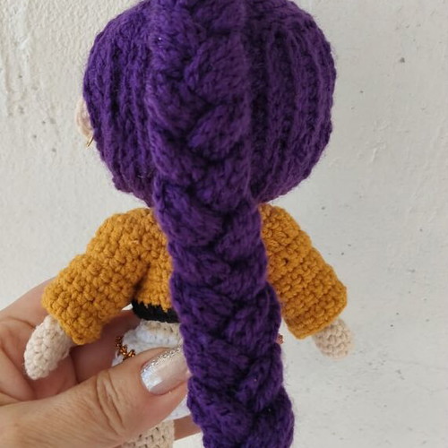 Handmade knitted Rummy Kpop doll new