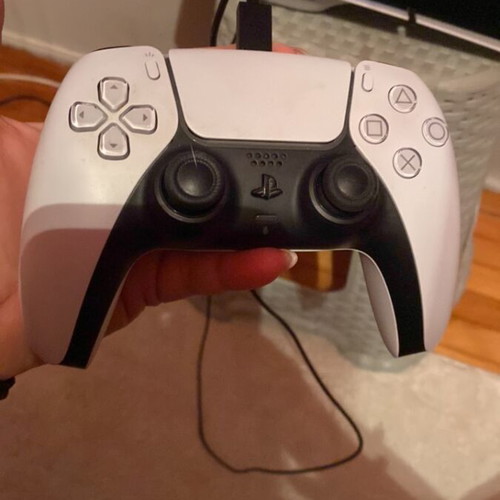 Play Station 5 Slim with 2 controllers and 3 original games like new