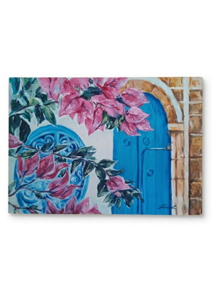Painting 35x25cm acrylic on canvas new