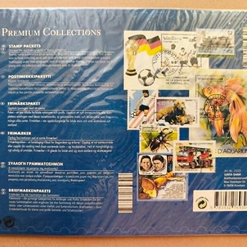 Thematic stamp collection used, 100 different cars worldwide
