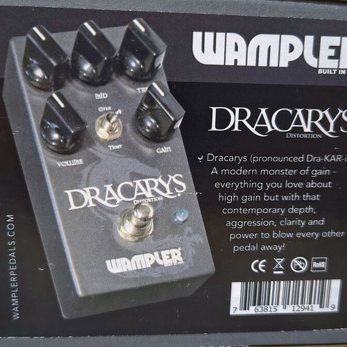 Wampler Dracarys distortion/preamp πεταλι σαν καινούργιο