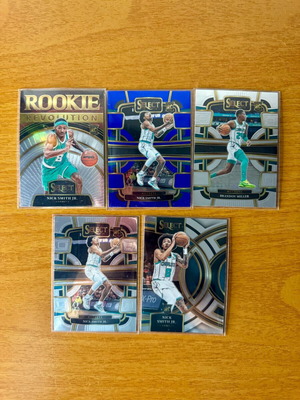 Panini Select Basketball 5 κάρτες 2023-24 σαν καινούργιο, Charlotte Hornets