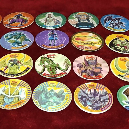 Yu-Gi-Oh Tazos used collection from Cheetos